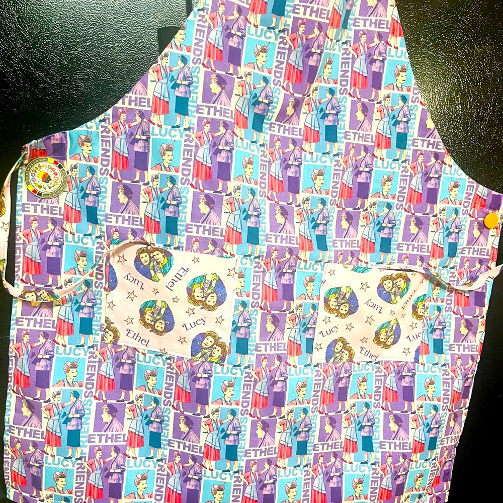 Lucy & Ethel Friends Apron